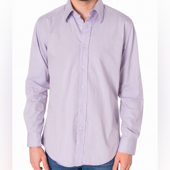 Prada Lavender Men's Shirt - Picture 1 of 6